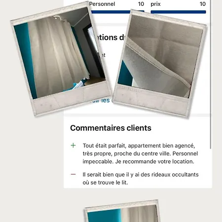 Le Chanzy Proche Des Thermes Et De La Gare Apartment *